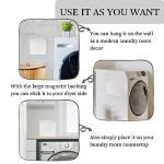 Magnetic Lint Bin for Laundry Room Organization