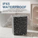 Vanpopubs 2 Pack Touchless Bathroom Trash Cans