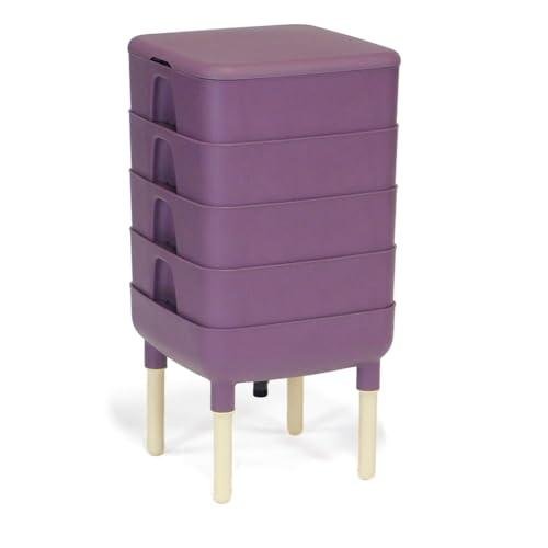Plum 4-Tray Worm Composter Bin