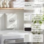 Magnetic Lint Bin with Lid for Laundry Room