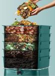 Vermihut 5-Tray Worm Composter - Indoor/Outdoor Use