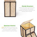 115 Gallon Solid Wood Compost Bin with Door