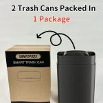 Vanpopubs 2 Pack Touchless Bathroom Trash Cans