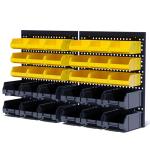 30PCS Wall Mounted Storage Bins for Tools