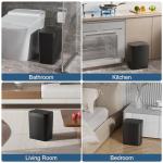 Vanpopubs 2 Pack Touchless Bathroom Trash Cans
