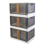 Quik Box 19 Gallon Stackable Storage Bins - 3 Pack