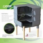 Plum 4-Tray Worm Composter Bin