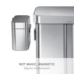 simplehuman Compost Caddy, 4L Stainless Steel Bin