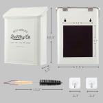 Magnetic Lint Bin with Lid for Laundry Room