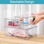 Vtopmart 3 Pack Stackable Storage Bins