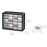 IRIS USA Drawer Organizer with 24 Compartments