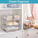 Vtopmart 3 Pack Stackable Storage Bins