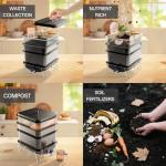 HCGADON 3-Tray Worm Composting Bin with Tools