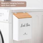 Magnetic Lint Bin for Laundry Room Storage