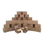 2 Room Moving Kit: 30 Boxes, Bubble Roll, Tape