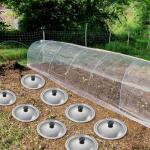 8-Pack Inground Worm Compost Bin with Lids