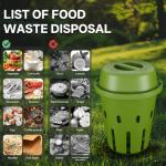 XIAN Mini Inground Worm Composting Bin for Gardens