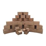 2 Room Moving Kit: 30 Boxes, Bubble Roll, Tape