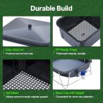 HCGADON 3-Tray Worm Composting Bin with Tools