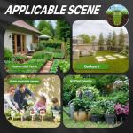 XIAN Mini Inground Worm Composting Bin for Gardens