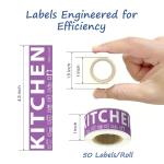 600 Moving Labels for 3 Bedroom Home