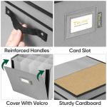 BALEINE Christmas Ornament Storage Bin with Dividers