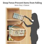 4 Pack Black Wire Storage Baskets