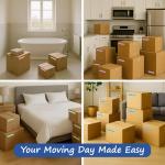 600 Moving Labels for 3 Bedroom Home