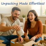 600 Moving Labels for 3 Bedroom Home