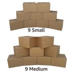 Basic Moving Boxes Kit for Small Spaces