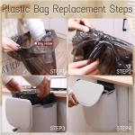 LYNLOO 1.9 Gallon Compost Bin with Lid