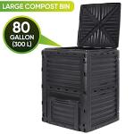 JupiterForce 80 Gallon Garden Compost Bin, BPA Free
