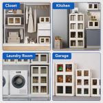 Stackable Storage Bins with Lids - 2 Pack