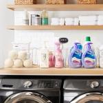 8 Pack Extra Large Clear Storage Bins