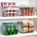 8 Pack Extra Large Clear Storage Bins