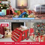 Christmas Ornament Storage Box for 100 Ornaments