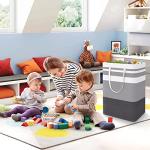 Large Collapsible Laundry Basket with Easy Carry Handles