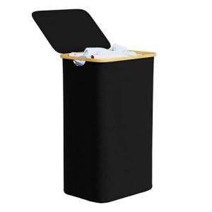 Large 110L Collapsible Laundry Hamper with Lid