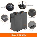 Lifewit Large Double Laundry Hamper with Lid