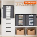 SpaceWhisper 3-Pack 100L Foldable Storage Bags
