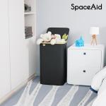 Large 110L Collapsible Laundry Hamper with Lid