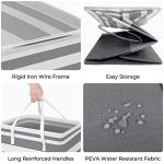 Large Waterproof Collapsible Laundry Basket 2-Pack