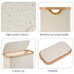 Merkisa Slim 60L Laundry Hamper with Lid