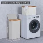 Merkisa Slim 60L Laundry Hamper with Lid