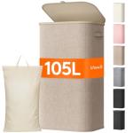Lifewit 105L Large Laundry Basket with Lid