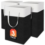 TasticTotes 3-Pack Collapsible Laundry Baskets