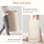 Lifewit 105L Large Laundry Basket with Lid