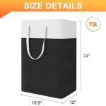 TasticTotes 3-Pack Collapsible Laundry Baskets