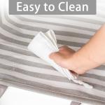 Large Waterproof Laundry Basket - 2-Pack, Grey