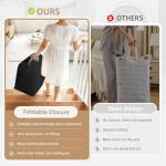 Large Collapsible Laundry Hamper Set with Handles